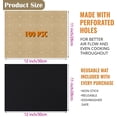 thumbnail image 2 of YSTINNG 100 PCS Air Fryer Oven Liners, 12 x 11 inch Perforated Rectangular Air Fryer Parchment Paper Disposable Liners for Ninja Foodi Air Fryer, XL Air Fryer, Cuisinart, Breville Toaster Oven, 2 of 6