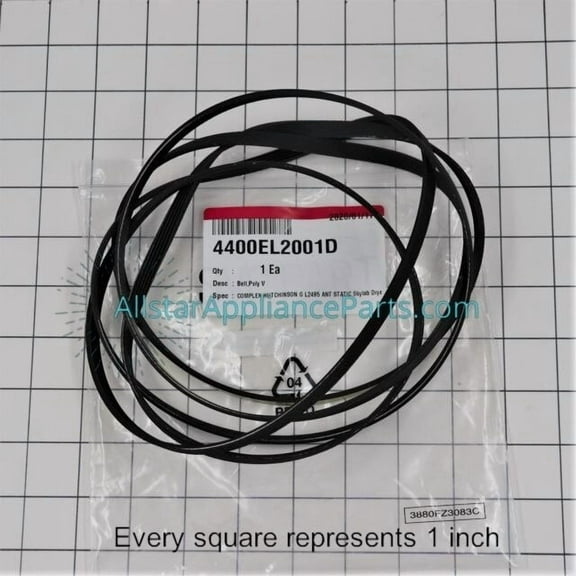 LG Dryer Belt Poly V 4400EL2001D