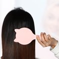 thumbnail image 5 of Unique Bargains 1pc Women Cat's Ears Airbag Hair Comb for Straight Curly Thick Wet Hair Pink ABS TPR, 5 of 6