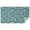 Teal Paisley Pattern, variant on Turquoise Geometric Quatrefoil Pattern Rectangle Tablecloth 60"x84",Waterproof Polyester Rectangle Table Cloth, Wipeable Spillproof Polyester Tablecloth for Dining, Camping, Indoor and Outdoor