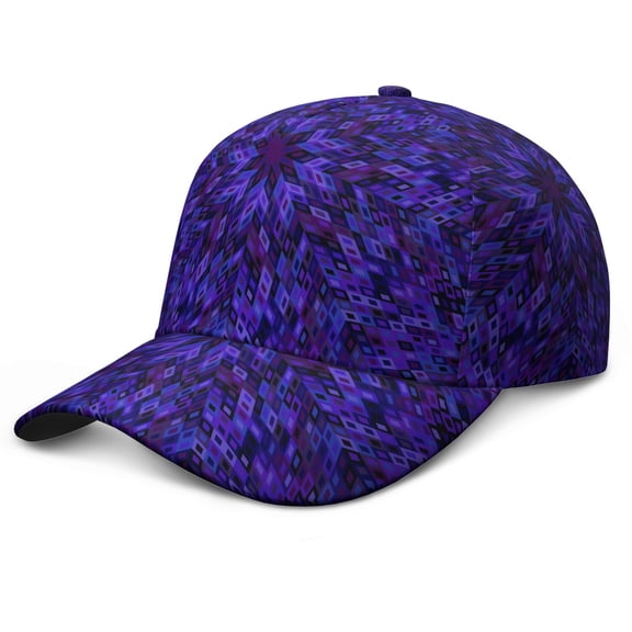 Tribal Folk Baseball Cap – Vintage Mandala Dad Hat with Symbolic Zen Pattern, Spiritual Artistic Design, Comfortable Adjustable Closure