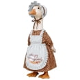 thumbnail image 2 of Lzobxe Thanksgiving Porch Goose Clothes for 23" Geese Statue, Fall Harvest Themed Garden Goose Costume Set with Hat for Entryway Front Door Back Yard, 2 of 8