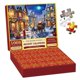 thumbnail image 4 of Calendario de Adviento 1008 piezas Kit de calendario de Adviento de rompecabezas navideño Calendario de cuenta regresiva de Navidad de 24 días Rompecabezas de Papá Noel Juguetes, 4 of 5