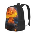 thumbnail image 1 of Easygdp Glowing Mushroom In Forest Mochila de Gran Capacidad Minimalista Ideal para Escuela, Viajes y Uso Diario, 1 of 6