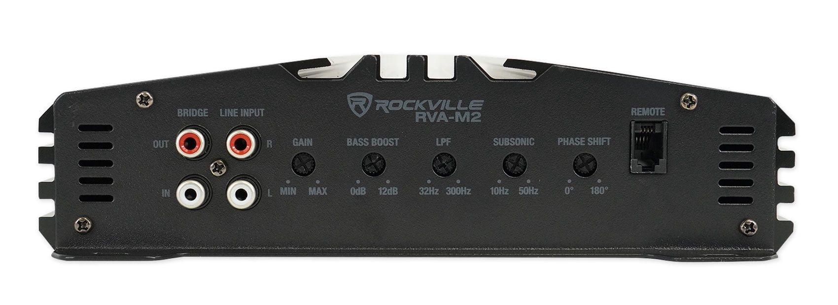 Rockville RVA-M2 2500w Peak/625w RMS @ 1 Ohm Amplifier Mono Car Amp+Remote