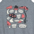 thumbnail image 3 of Instant Message - Cat Mushroom - Women's Racerback Tank Top, 3 of 6
