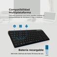 thumbnail image 2 of Teclado Multidispositivo ACTECK INSPIRE TREK TI747 Inalambrico USB 2.4 MHz + BT 5.1 Tamaño 98%, 2 of 6
