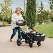 Monbebe Everyday Outings Wagon Stroller, Cobblestone Grey, Toddler, Unisex