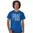 thumbnail image 4 of US Air Force USAF Dad Military Father Men Big & Tall Graphic Tee Brisco Brands 2X, 4 of 5