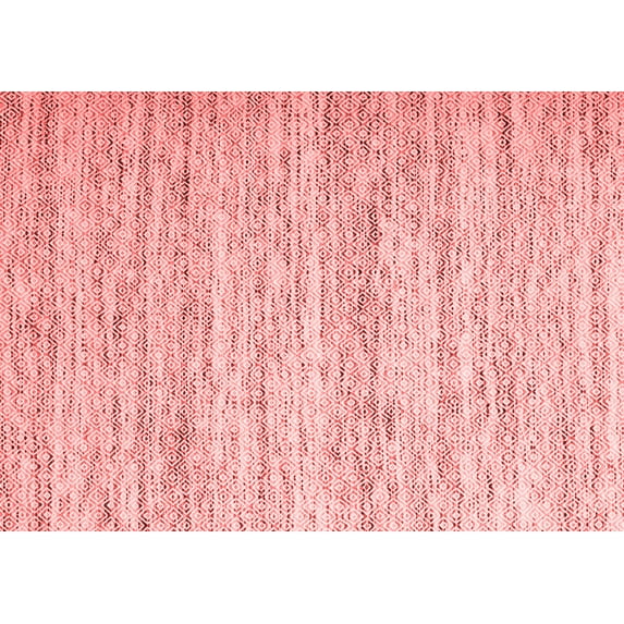 Ahgly Company Indoor Rectangle Abstract Red Contemporary Area Rugs, 8' x 12'