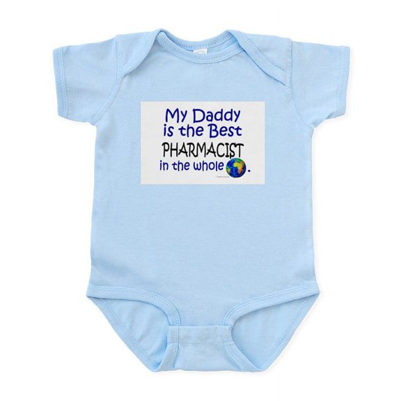 CafePress - Best Pharmacist In The World (Daddy) Infant Bodysu - Baby Light Bodysuit, Size Newborn - 24 Months