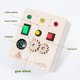 thumbnail image 3 of Tablero Ocupado Montessori Interruptor De Manija Busy Light Montessori Toys No Toxic Diseño Creativo Para Niños Niñas Ndcxsfigh libre de BPA, 3 of 3