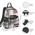 thumbnail image 2 of Balery Rustic Door Handle Closeup Mochila ligera para hombre y mujer: duradera e impermeable, ideal para la escuela, el trabajo, viajes y uso diario., 2 of 7