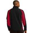 thumbnail image 2 of Sport-Tek Mens Colorblock Soft Shell Jacket. ST970, 2 of 4