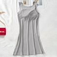 thumbnail image 5 of Nightgowns for Women with Built In Bra Sleeveless Sleepwear Casual Loose Nightshirts Soft Comfy Sleepshirts Big Sleep Shirt Womens Sleep Shirts Soft Sleeping Dress Dorm Shirt Sleepwear Women, 5 of 5