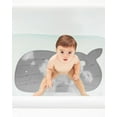 thumbnail image 2 of Skip Hop Non-Slip Baby Bath Mat, Moby, Grey, 2 of 5