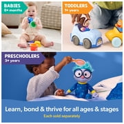 Ms. Rachel Goodnight Frankie Bedtime Playset, 11” Plush with Sleeping Bag & Accessories
