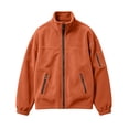 thumbnail image 3 of Polar Fleece Jacket for Men Ghalytn Full Zip Stand Collar Coat - Lightweight Outdoor Top with Pockets, 3 of 7