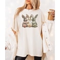 thumbnail image 3 of Ink Printed Image NOT a Quilt Patch - Camo Bunny Trio Easter Graphic Tee Ivory Shirt Adult Large, 3 of 7
