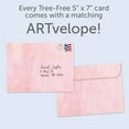 thumbnail image 5 of Tree-Free Greetings Anniversary Greeting Card 2 Pack, 100% Recycled Paper, 5 x 7, All You Need is Love (GT65686), 5 of 5