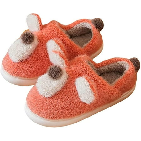 

DabuLiu Women Men Cute Slippers Fluffy Fuzzy Warm Home Slides Slippers Faux Fur Comfy House Slipper Anti-Skid Sole Slip-on Slipper