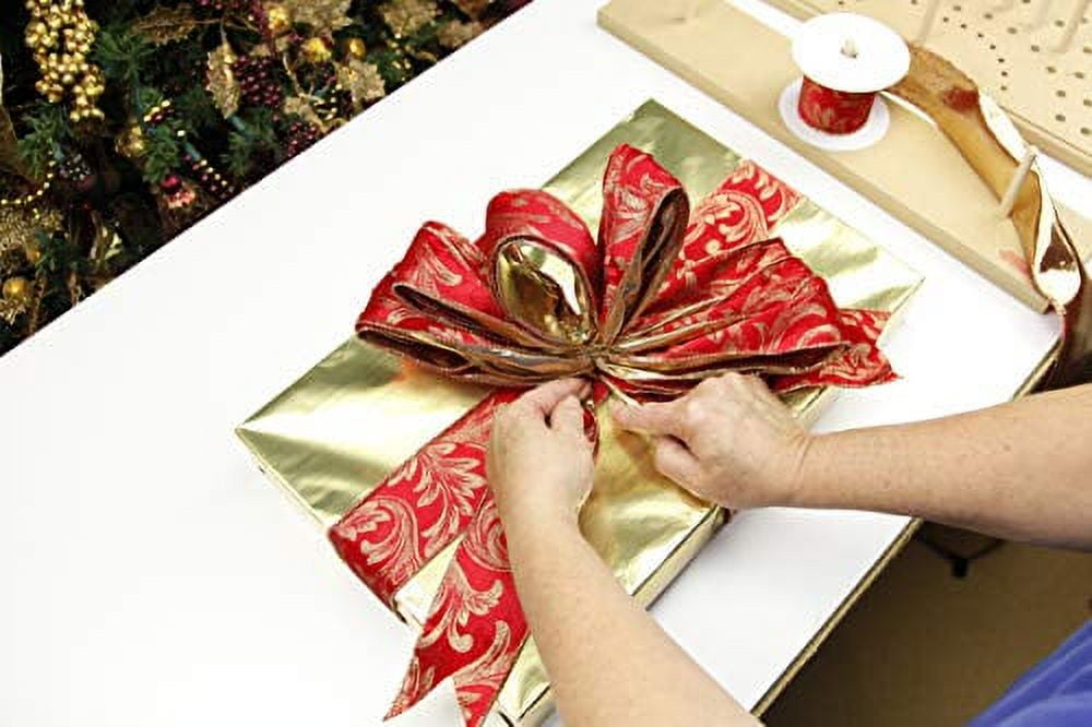 Pro Bow The Hand Bow Maker (Large) - Custom Make Ribbon Bows, DIY Wedding Bows, Wreath Bows
