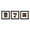 Black Framed Version, variant on Gallery PopsĀ® AC/DC - Highway To Hell Wall Art Bundle (3-Pack), Unframed Version, 12" x 12"