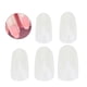thumbnail image 5 of 1 bolsa / 600 piezas de pegatinas de manicura uñas postizas cubierta completa piezas adhesivas pegatinas de uñas postizas parches de uñas (color natural), 5 of 8