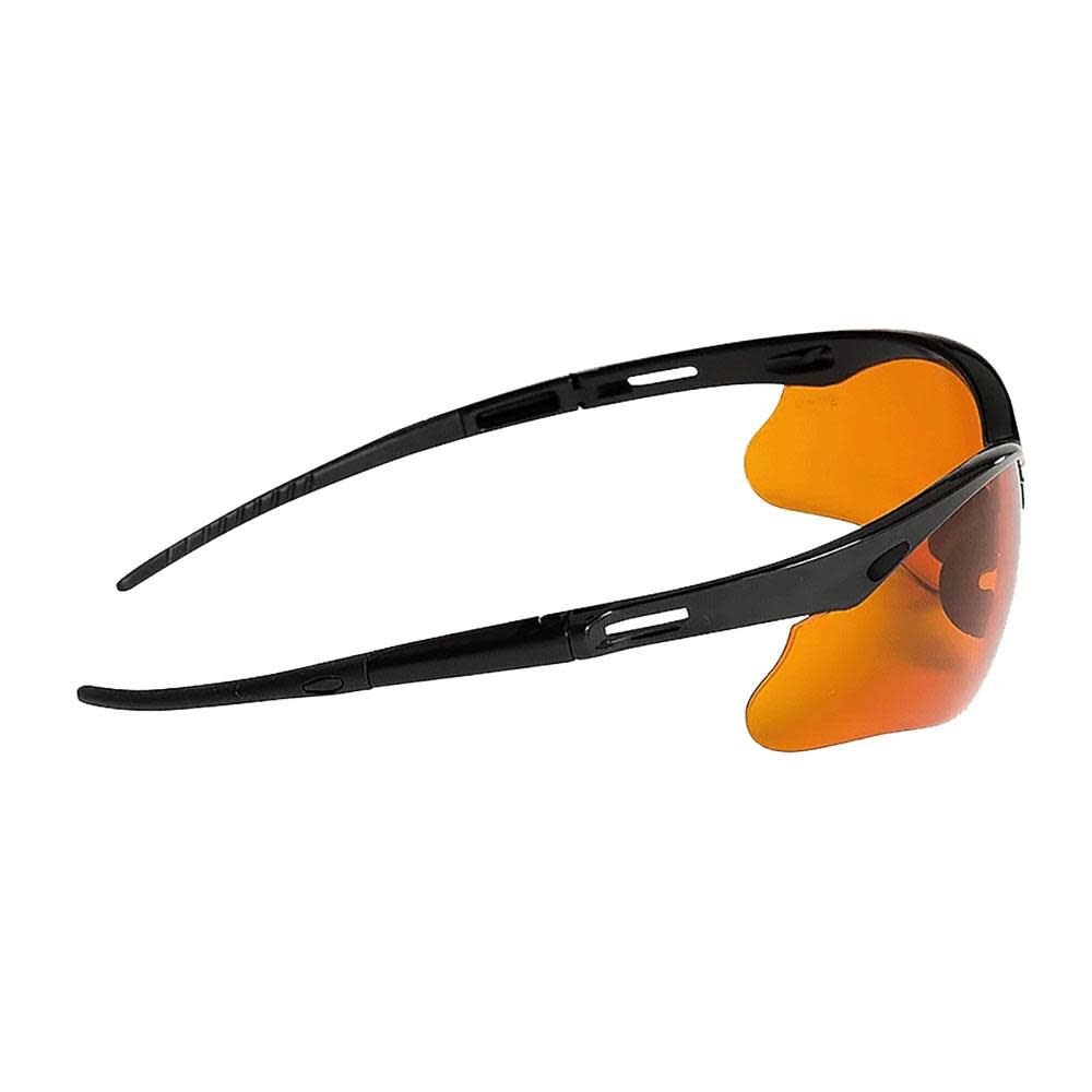 Jackson Safety Glasses Anti Scratch Coating Blue Shield Lens Black Frame