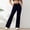 Dark Blue, variant on Boyscolos Yoga Pants Women with Pockets High Waisted Wide Leg Leggings Pants Casual Lightweight Stretchy Workout Leggings