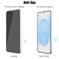 thumbnail image 4 of UZWZW 3 Pack (Not Support Fingerprint Unlock) Privacy Screen Protector for Samsung Galaxy S25 Plus 5G Tempered Glass, 4 of 7