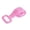1pc-pink, variant on Silicone Back Scrubber Belt, Double Sided Shower Body Brush | Extended Strap With Gripping Handles, Dual Textured Surfaces, Quick Rinse Silicone
