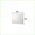 thumbnail image 4 of Bedroom Furniture Set, 4 Pc Queen with LED Headboard, Contemporary White Wood | Double Dressers | Standard Beds, 4 of 14