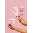 thumbnail image 5 of KAZMALEJE Kurls Plus Wide Tooth Hair Comb, Rose, 5 of 10