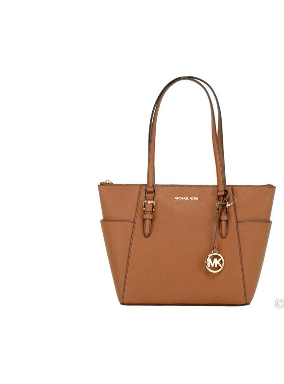 Ciro Ziek persoon Bruin Michael Kors Mk Logo Large Tote