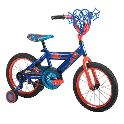 huffy spiderman bike 16 inch
