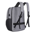 thumbnail image 2 of Mochila para hombre con carga USB, nueva mochila de viaje de gran capacidad para negocios, mochila para computadora, mochila informal para exteriores, 2 of 6