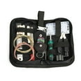 thumbnail image 1 of Labymos Guitar Repairing Tools Maintenance Tool Kit String Organizer Stainless Steel Ruler Guitars Picks Repairing Tools Bag for Guitar Ukulele, 1 of 8