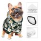 thumbnail image 3 of Fotbe White Daisies and Bee Sudadera con Estampado para Perros Pequeños – Suéter con Capucha para Mascotas, Tela Suave de Forro Polar con Bolsillo-Large, 3 of 7