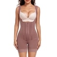 thumbnail image 5 of QSAWXQZ Women's Waist Trainer Vest Shapewear Zipper Front Tummy Control Butt Lifting Fajas with Wide Straps for Postpartum Recovery 3XL, 5 of 8