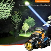 Needhep Military Grade LED Water Proof Handheld FlashlightMulti-Purpose Pen Light Flashlight, LEDBattery Camping Lights, Portable Little Flashlights Suitable for Adults Kids ()