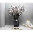 thumbnail image 4 of Babys Breath Silk Artificial Flowers 6 Bundle European Fake Plants Decor Wedding Party Fall Stems Decoration Bouquets DIY Home Garden (Beige Brown-6pcs), 4 of 5