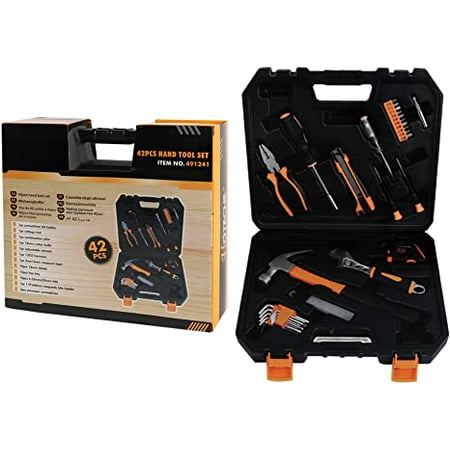 

42pc Hand Tool Kit Handy Man Travel Carpentry Home Repair Set