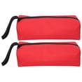 thumbnail image 1 of 2pcs S Size Portable HandHeld Tool Storage Bag Repair Hand Tools Organizer with Wristband(Red ), 1 of 6