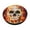 13 inch, variant on Fuzoiu Satanic Skull Print Bar Stool Cushions, Super Breathable Round Bar Stool Covers,Seat Cushion Round- One Cushion Only-13 inch