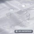 thumbnail image 2 of Pour les Adultes Transparents et Réutilisables Imperméable Matériel Eva, Poncho Résistant à la Pluie avec Capuche et Manches pour l'Extérieur, Voyage, Voyages, Festivals - Unisexe pour Hommes et Femmes, Garçons et Filles, 2 of 6