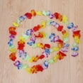 thumbnail image 3 of OFFIGAM 2-Pack Multi-Color Flower Lei Garland Banner for Themed Party Decorations and Tropical Events, 3 of 10