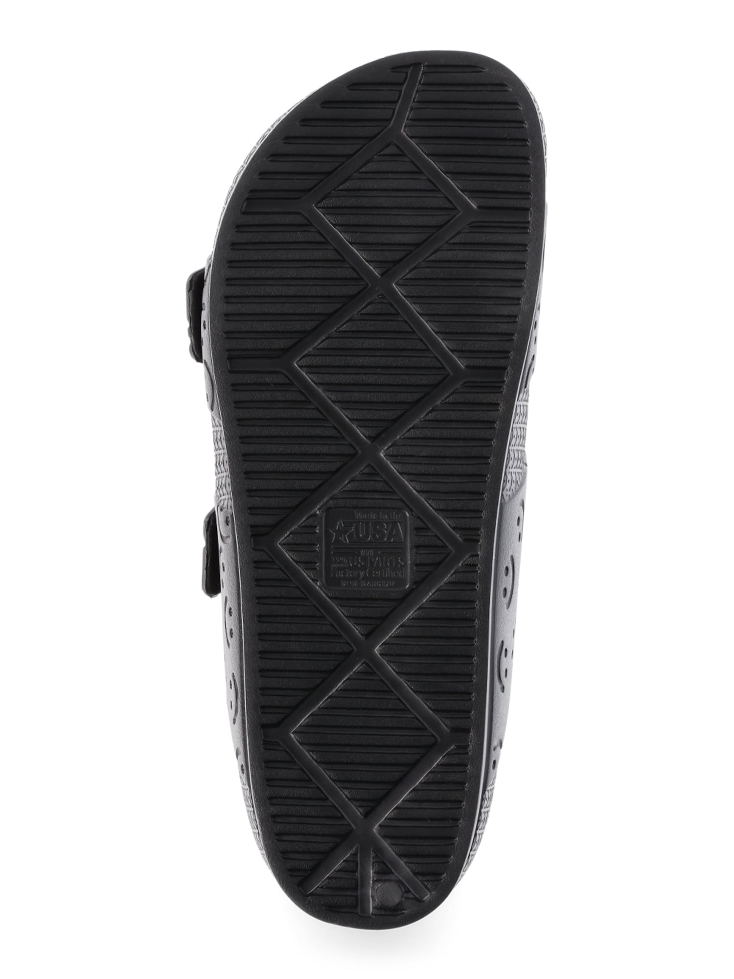 No Boundaries Two Buckle Slide Sandals, Women’s