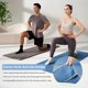 thumbnail image 3 of YR Yoga Mat Towel Grande 72''x24'' Toallas de Sudor Antideslizantes para Pilates de Yoga Calientes con Líneas de Alineación, Azul, 3 of 8