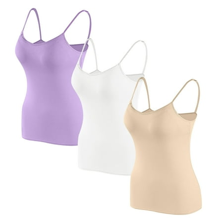 Bigersell Women Bra Discouts Womens 3pc Sports Bra Wirefree Padded Medium Impact Yoga Bras Gym Running Workout Tank Tops for Workout Sleeping Traveling Full-Coverage Bra Style F-184 Purples S